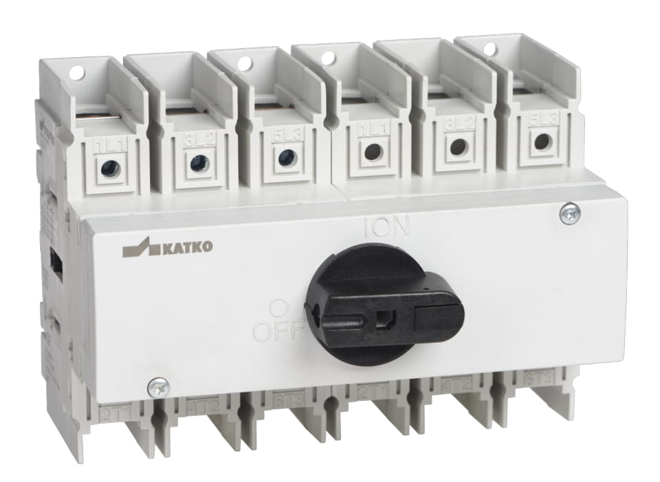 NEW! Katko Din Rail Mounted Isolators KU Range 125amp & 160amp